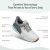 image:imageOrthofeet Mens Birdie Golf Shoes with Arch SupportWhite