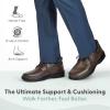 image:imageOrthofeet Mens Orthopedic Claude HandsFree Dress ShoeBrown