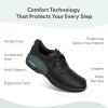 image:imageOrthofeet Mens Orthopedic Claude HandsFree Dress ShoeCharcoal