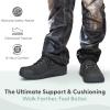 image:imageOrthofeet Mens Orthopedic Cobalt SafetyRated SlipResistant Work ShoeBlack