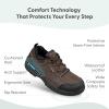image:imageOrthofeet Mens Orthopedic Dolomite Waterproof SlipResistant Work ShoeBrown