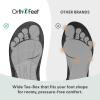 image:imageOrthofeet Mens Orthopedic Eldorado Adjustable Leather Thong SandalBrown