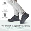 image:imageOrthofeet Mens Orthopedic Highline Slip Resistant Leather BootBlack