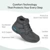 image:imageOrthofeet Mens Orthopedic Highline Slip Resistant Leather BootBlack