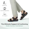 image:imageOrthofeet Mens Orthopedic Jupiter HandsFree SlipOn SandalsBlack