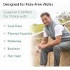 image:imageOrthofeet Mens Orthopedic Lava Stretch Breathable Walking SneakerBlack