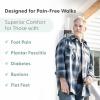 image:imageOrthofeet Mens Orthopedic Leather Verno HandsFree BootBrown