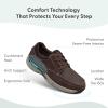 image:imageOrthofeet Mens Orthopedic Leo Leather Casual Shoe with Arch SupportBrown