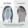 image:imageOrthofeet Mens Orthopedic Monterey Bay Adjustable Walking SneakerWhite