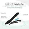 image:imageOrthofeet Mens Orthopedic Neptune HandsFree SlipOn SandalsKhaki