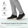 image:imageOrthofeet Mens Orthopedic Rex HandsFree WaterRepellent Stretch WingtipBlack