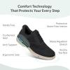 image:imageOrthofeet Mens Orthopedic Rex HandsFree WaterRepellent Stretch WingtipBlack