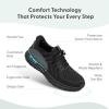 image:imageOrthofeet Mens Orthopedic Tilos HandsFree WaterRepellent Walking SneakerBlack
