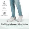 image:imageOrthofeet Mens Orthopedic Tilos HandsFree WaterRepellent Walking SneakerWhite