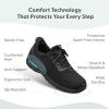 image:imageOrthofeet Mens Orthopedic Yari HandsFree WaterRepellent SlipResistant SneakerBlackBlack