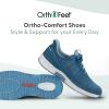 image:imageOrthofeet Mens Orthopedic Yari HandsFree WaterRepellent SlipResistant SneakerBlue