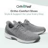 image:imageOrthofeet Mens Orthopedic Yari HandsFree WaterRepellent SlipResistant SneakerGrey