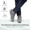 image:imageOrthofeet Mens Orthopedic Yari HandsFree WaterRepellent SlipResistant SneakerGrey