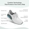 image:imageOrthofeet Mens Orthopedic Yari HandsFree WaterRepellent SlipResistant SneakerWhite