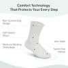 image:imageOrthofeet NonBinding NonConstrictive Circulation Seam Free Casual Dress Socks 3 PackWhite