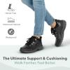 image:imageOrthofeet Womens Orthopedic Carmel HandsFree Waterproof Hiking BootBlack