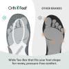 image:imageOrthofeet Womens Orthopedic Coral Stretch Knit Walking SneakerWhite