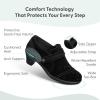 image:imageOrthofeet Womens Orthopedic Eva Adjustable Water Repellent HeelBlack
