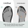 image:imageOrthofeet Womens Orthopedic Eva Adjustable Water Repellent HeelMerlot