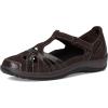 image:imageOrthofeet Womens Orthopedic Juno Adjustable Suede amp Leather Mary JaneBrown
