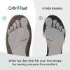 image:imageOrthofeet Womens Orthopedic Juno Adjustable Suede amp Leather Mary JaneTaupe