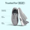 image:imageOrthofeet Womens Orthopedic Kita HandsFree WaterRepellent SlipOn SneakerGrey