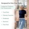 image:imageOrthofeet Womens Orthopedic Kita HandsFree WaterRepellent SlipOn SneakerNavyOrchid