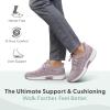 image:imageOrthofeet Womens Orthopedic Kita HandsFree WaterRepellent SlipOn SneakerRose