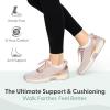 image:imageOrthofeet Womens Orthopedic Kita HandsFree WaterRepellent SlipOn SneakerRose Gold