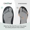 image:imageOrthofeet Womens Orthopedic Louise Adjustable Stretch Clog SlipperBlack