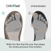 image:imageOrthofeet Womens Orthopedic Paloma Adjustable Leather SandalCamel