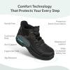 image:imageOrthofeet Womens Orthopedic Quartz HandsFree Waterproof Safety Work BootBlack