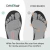 image:imageOrthofeet Womens Orthopedic Quartz HandsFree Waterproof Safety Work BootBrown
