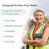 image:imageOrthofeet Womens Orthopedic Quartz HandsFree Waterproof Safety Work BootBrown