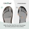 image:imageOrthofeet Womens Orthopedic Sahara Adjustable ThreeStrap Slide SandalBrown Snake