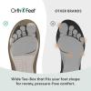 image:imageOrthofeet Womens Orthopedic Sahara Adjustable ThreeStrap Slide SandalPewter