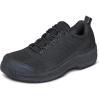 image:imageOrthofeet Mens Orthopedic Cobalt SafetyRated SlipResistant Work ShoeBlack
