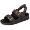 image:imageOrthofeet Mens Orthopedic Jupiter HandsFree SlipOn SandalsBrown