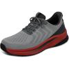 Grey/Red