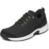 image:imageOrthofeet Womens Orthopedic Coral Stretch Knit Walking SneakerBlack
