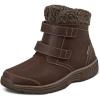 image:imageOrthofeet Womens Orthopedic Florence Waterproof Slip Resistant BootWaterproof Brown