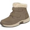 image:imageOrthofeet Womens Orthopedic Florence Waterproof Slip Resistant BootWaterproof Taupe