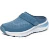 image:imageOrthofeet Womens Orthopedic Iris Water Repellent SlipOn Stretch ClogBlue