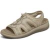 image:imageOrthofeet Womens Orthopedic Maui Adjustable Stretch Walking SandalBlonde