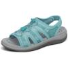image:imageOrthofeet Womens Orthopedic Maui Adjustable Stretch Walking SandalTurquoise